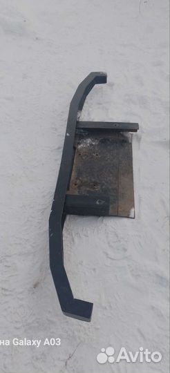 Силовой бампер на УАЗ 452 буханка