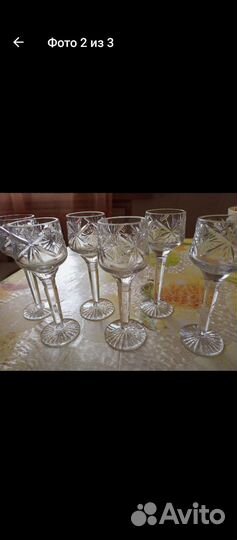 Коньячные рюмки, новые