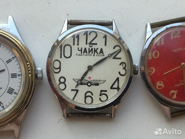 Часы Чайка