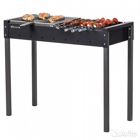 Классический мангал из стали 3мм, высокий