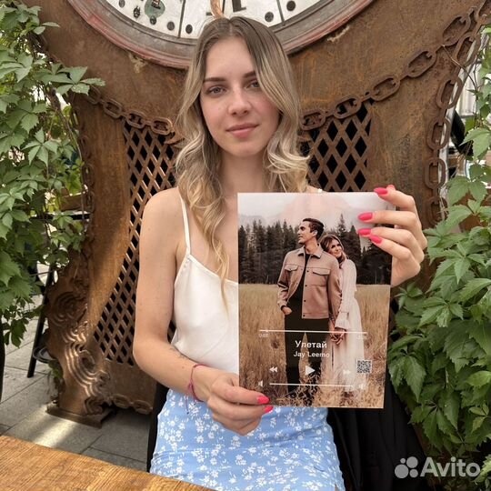 Витраж с фото / Подарок