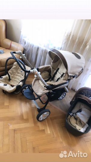 Коляска 3 в 1 neo nato reverso sport(италия ) торг