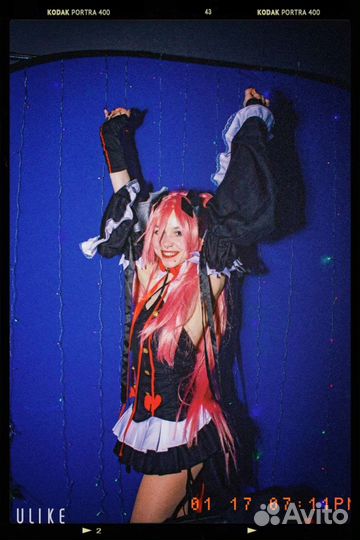 Крул цепеш косплей аниме фулл вампир костюм аниме