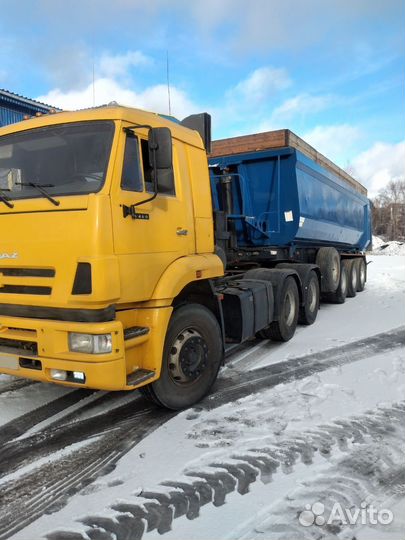 КАМАЗ 6460 с полуприцепом, 2010