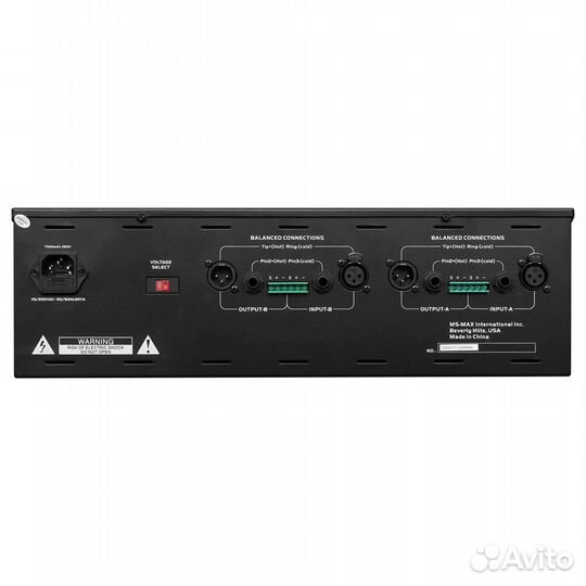 Компактный стерео микшер-усилитель 2*60 Вт новый