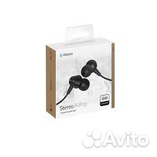 Наушники Deppa Stereo K-Pop, черный