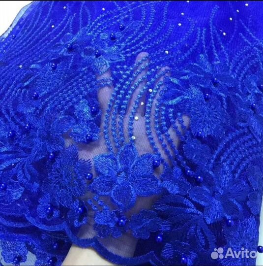 Ткань кружевная тюль