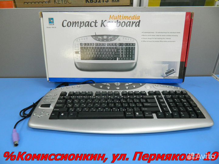 Клавиатура A4tech KB-26-R Apr1104