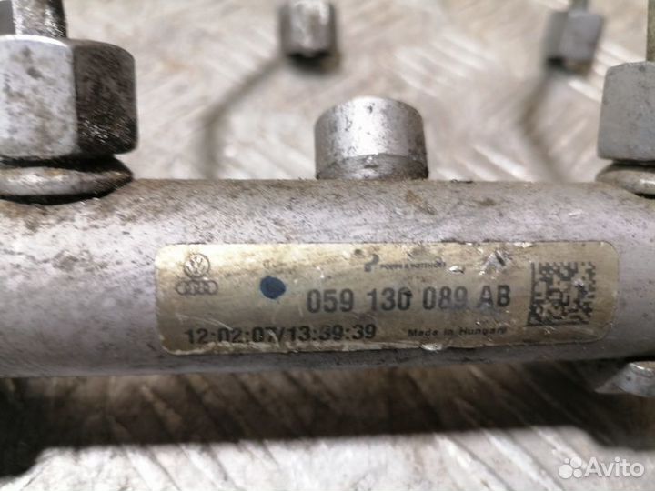 Рейка топливная рампа Audi Q7 2005 2015