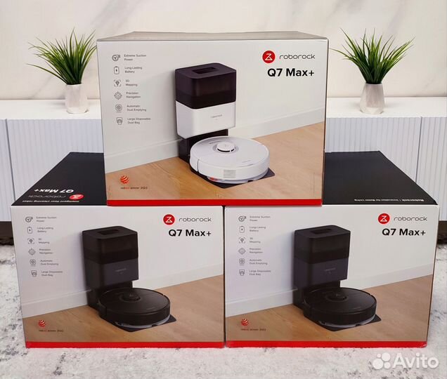 Робот-пылесос Roborock Q7 Max Plus Новые