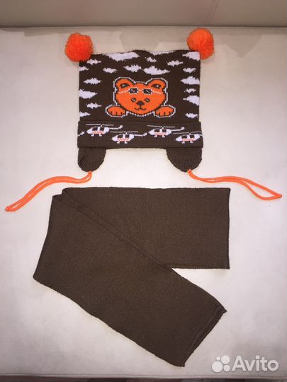 Шапка+шарф Д/С