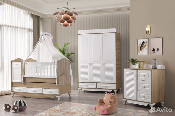 Кровать детская. Мебель турецкая Lovely baby