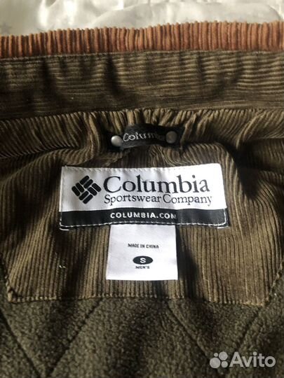 Вельветовая куртка columbia