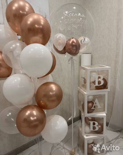 Кубики декор аренда