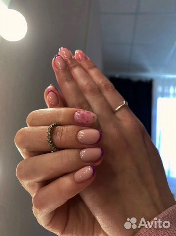Маникюр гель лак