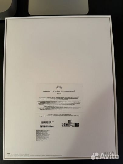 iPad pro 12 9 m1 1tb wifi