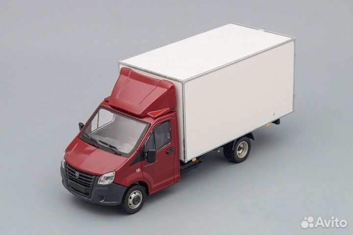 1:43 Масштабная модель ГАЗель next A21R33 фургон с