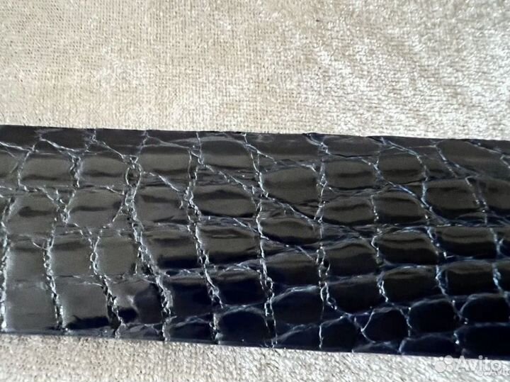 Ремень крокодиловый W.Kleinberg США