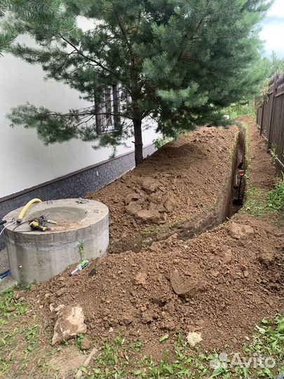 Копка траншей вручную
