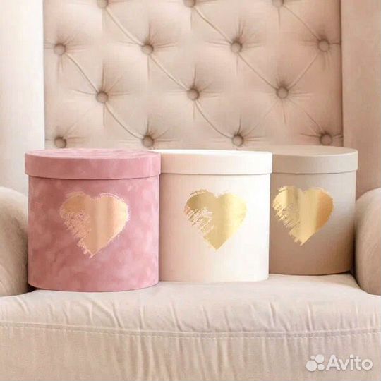 Бархатные коробки оптом