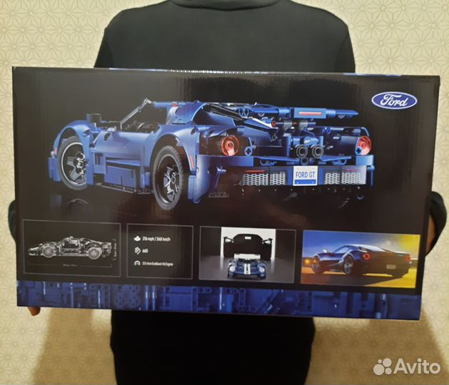 Конструктор Ford GT Новый 1466 деталей