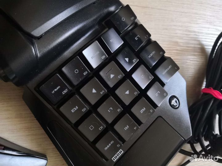 Игровая мышь и кейпад Hori tac pro