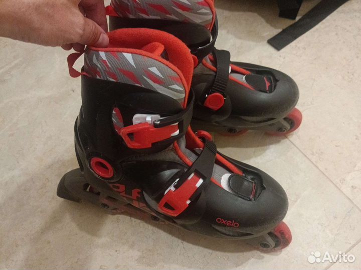 Коньки роликовые детские oxelo р.34-36