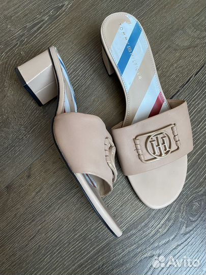 Босоножки мюли Tommy Hilhiger