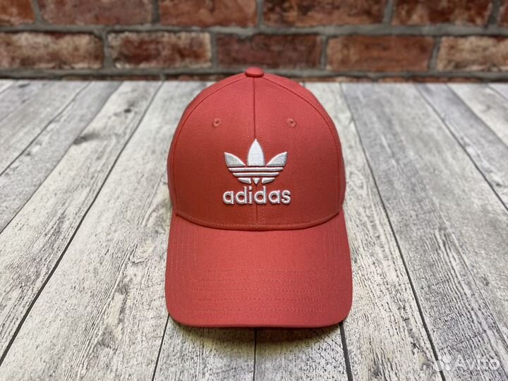 Кепка Adidas Baseb Class Tre оранжевая