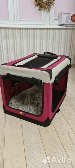 Переноска Ferplast 70x52x52см складная