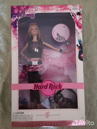 Кукла Barbie Hard Rock Cafe, новая из США