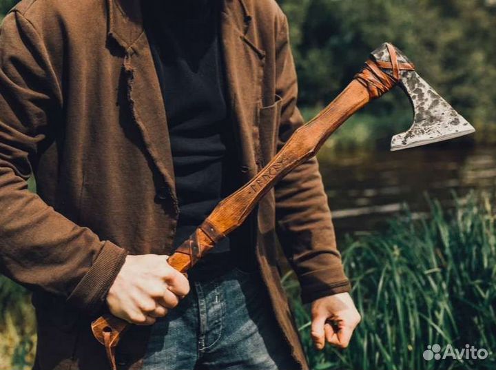 Топор ручной работы Варяг обрядовый