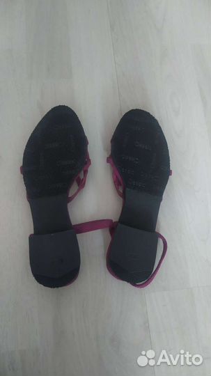 Босоножки, натуральная замша,35 размер