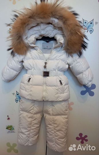 Moncler зимний пуховой костюм