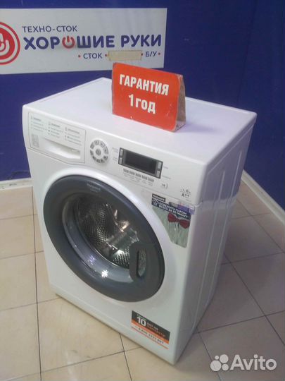 Стиральная машина бу hotpoint-ariston с гарантией 1 год