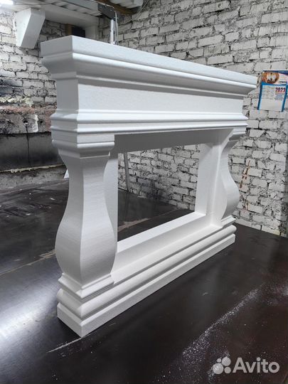 Декоративный камин из качественного пенопласта