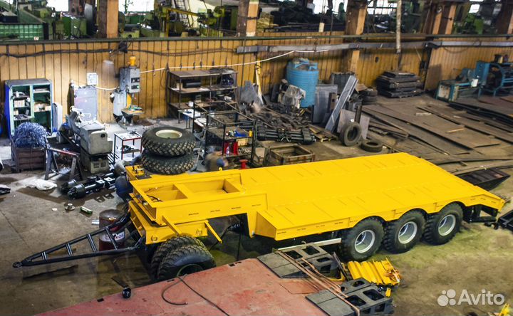 Прицеп бортовой Авиком 88712-01 с поворотным кругом, 2023