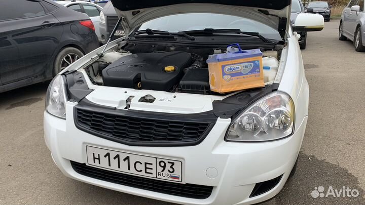 Аккумулятор на LADA Priora SE