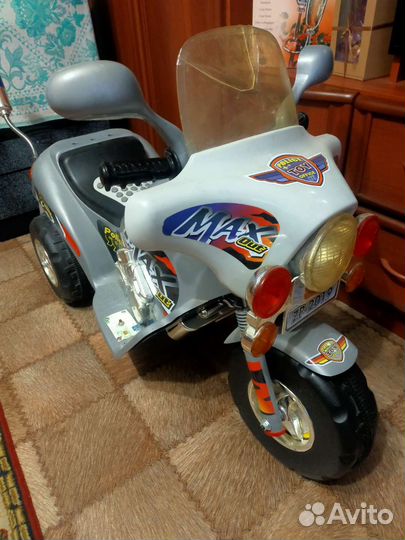 Детский мотоцикл на аккумуляторе