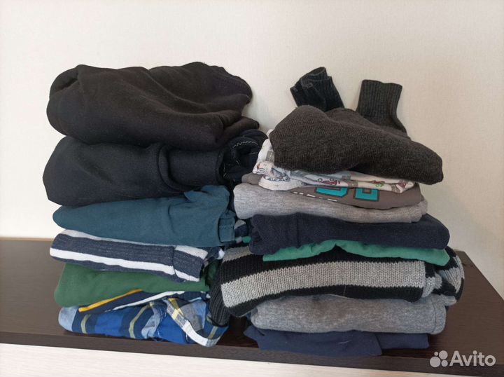 Вещи пакетом для мальчика 110-116