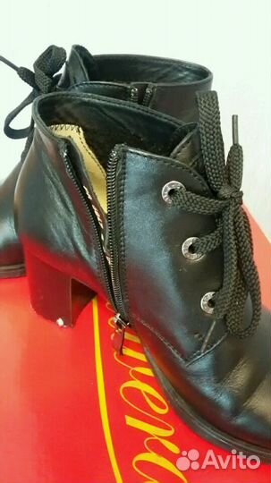 Новые Ботинки кожа 38