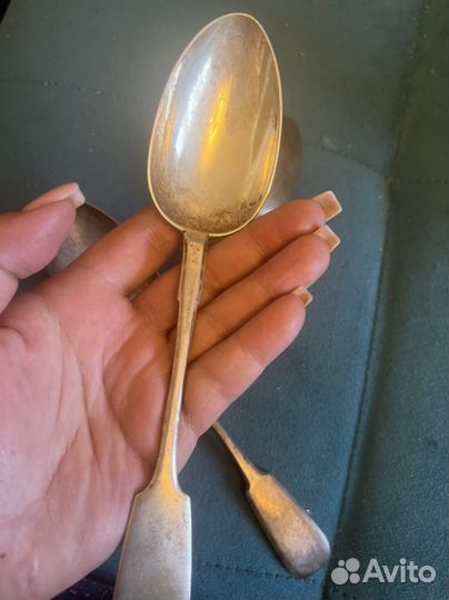 Ложка столовая серебро 84 пробы