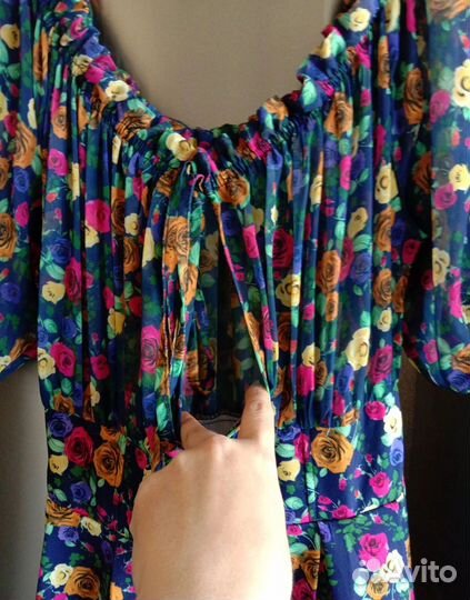 Платье летнее воздушное 44 размер