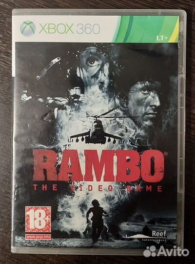 Игра rambo Xbox 360