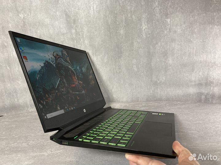 Игровой HP i5-10300h, GTX 1650, 16gb, 512gb SSD