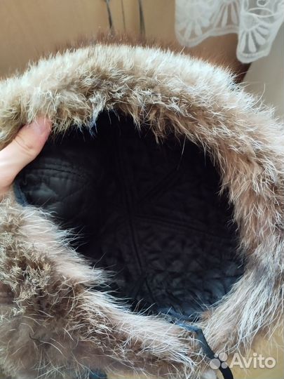 Шапка ушанка мужская меховая