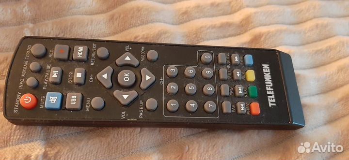 Цифровая Тв приставка на 20 каналов Telefunken