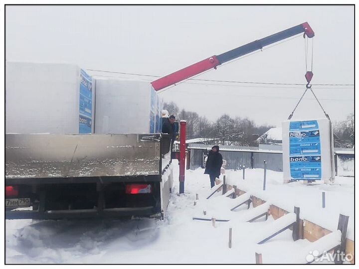 Газосиликатные блоки 600x400x250