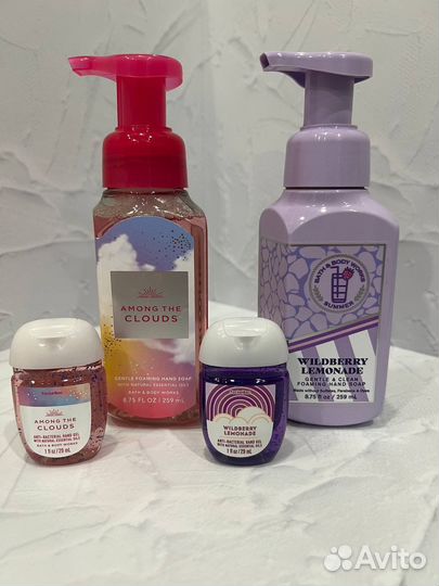 Пенное мыло bath and body works