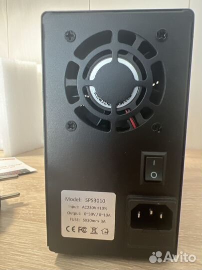 Лабораторный блок питания 30В 10А